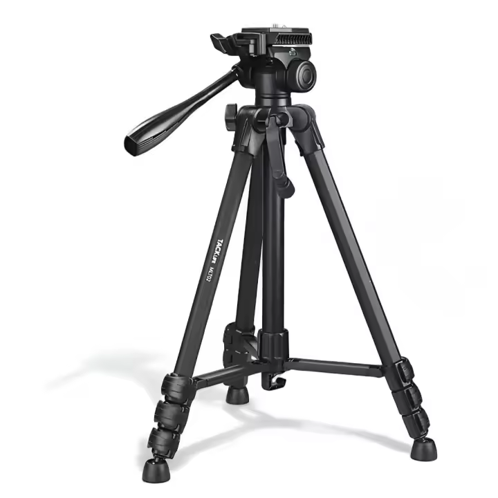 TACKLIFE MLT-02 Trípode de Cámara (48cm-150cm), 360° Fuerte Estabilidad - 1