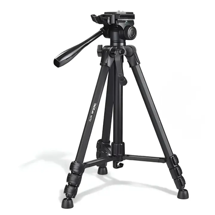 TACKLIFE MLT-02 Trípode de Cámara (48cm-150cm), 360° Fuerte Estabilidad - 1