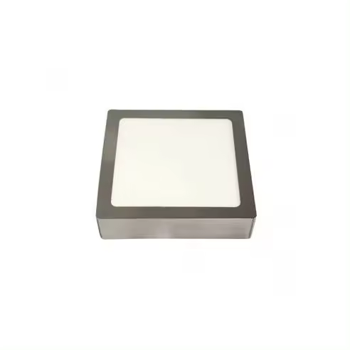 FABRILAMP Downlight Superficie Toba 18w 4000k Niquel Cuadrado 1530lm 3,5x22,5x22,5 Cm - Ahorro Energético - 1