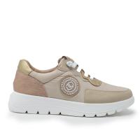 MY SOFT M267 BEIG Sneakers mujer 35699 25V CASUAL SPORT ELASTICOS BEIG - details 3