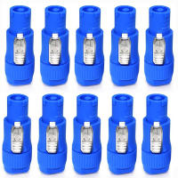 10Pcs Conector De Poder 3Pin Powercon XLR 20A Plug Power Socket NAC3FCA NAC3MPA NAC3FCB Adaptador Macho Para Escenario Luz LED Pantalla - details 5