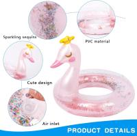 Anillo de Natation, flotador de piscina inflable para niños de 5 A 9 años, flotador de piscina de Pisne, flotador de decoración de Playa de Verano de diversión para piscina infantil - details 1