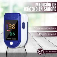 Kit para el hogar 3 en 1: tensiómetro digital, termómetro infrarrojo sin contacto y pulsómetro portátil. Controle la frecuencia cardíaca, la presión arterial y la temperatura corporal. Fundamental para la felicidad familiar. - details 4