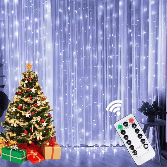 Luz De Cinta Festoon USB De Navidad Para Decoración Del Hogar Y Ramadán Guirnalda De Luces De Hadas Cortina Decorativa Para Año Nuevo - 1