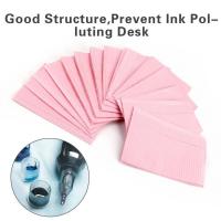 20/50PCS Algodón Descartable Para Tatuaje Cubierta De Mesa De Belleza Antifouling Impermeable Para Uñas Tamaño 45x33cm - details 4