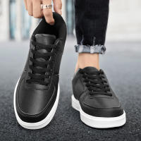 Zapatos De Correr Casuales Para Hombre En Cuero Blanco Transpirables Y Cómodos Talla 36-47 Moda Al Aire Libre Pareja Calzado - details 7