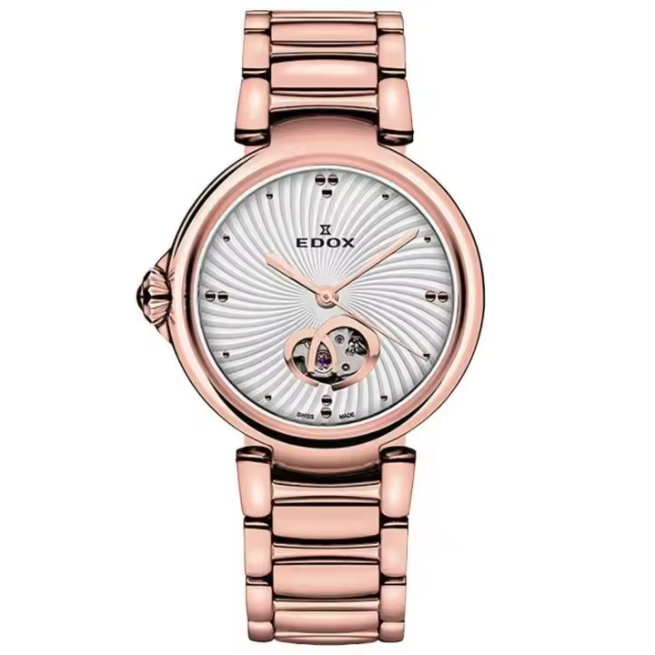 Reloj EDOX Swiss® Automatic LaPassion Open Heart 85025-37RM-AIR - 1
