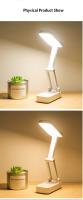 Lámpara De Mesa Plegable LED Portátil Con Protección Ocular Recargable USB Luz Nocturna Dimmer De 3 Temperaturas De Color - details 2
