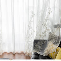 Cortinas De Tela De Lana Tejida En Juego De Hojas De Plátano Estilo Nórdico Lujo Para Sala De Estar Comedor Dormitorio - details 5