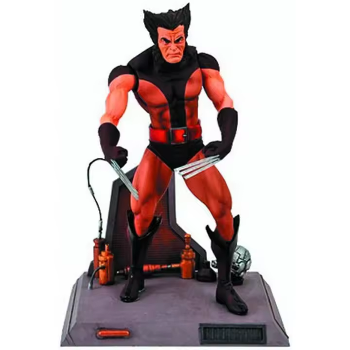 Figura de Wolverine sin máscara EDICIÓN COLECCIONISTA Marvel Select - 1
