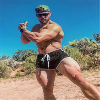Shorts De Gimnasio Para Hombre Fitness Running Deportivos Verano Transpirables Mesh Shorts De Sudoración Pantalones De Poliéster Talla Verdadera - details 3