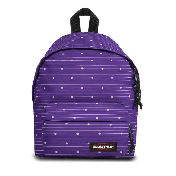 EASTPAK - Mochila de Mujer Eastpack Orbit Glow Mini Black Morada Con Luna 10 Litros - 1
