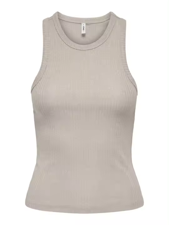 Top ONLY Onlidol Life S/L Glitter Top Jrs 15325975 Pumice Stone - 1