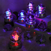Lámpara De Noche LED 3D Cristal Botella De Vidrio Cartoon Con Base USB Decorativa Para El Hogar Regalo Para Niños Y Adultos - details 1