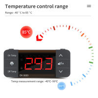 Termostato Digital Para Incubador Controlador De Temperatura Calentamiento Enfriamiento Refrigeración Descongelación Relé Sensor - details 13