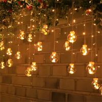 1PC Caja De Batería Con 12 Balones De Lámpara De Cuerda Iluminación Eléctrica Para Decoración De Fiesta Habitación Jardín Sin Incluir Batería - details 10