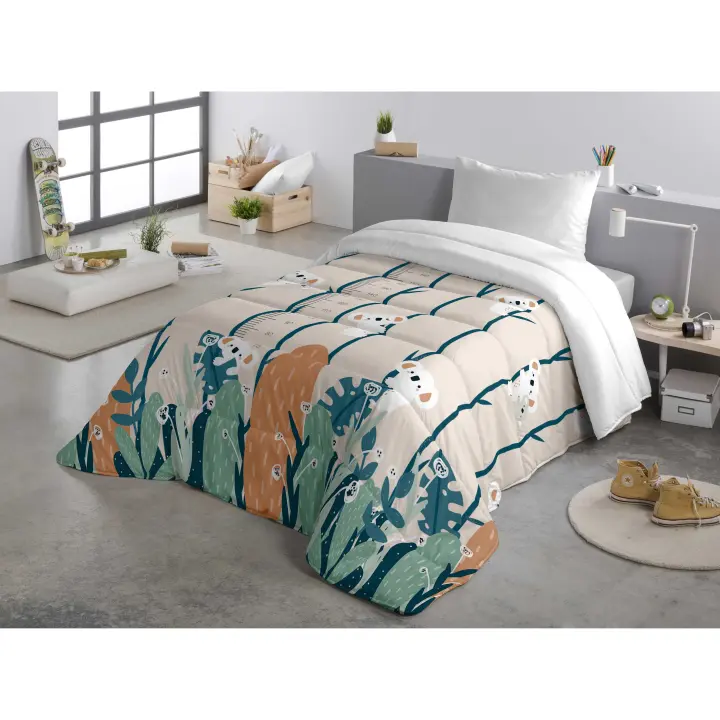 EDREDON NORDICO ESTAMPADO EDUARD NATURALS FABRICADO EN ESPAÑA - 1