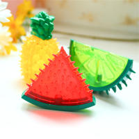 Juguete Refrescante Para Mascotas Durable En Forma De Fruta Hielo Con Alimentos Para Perros Y Gatos Juguetes De Masticar Resistentes Al Verano - details 4