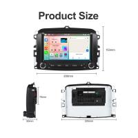 Radio con GPS para coche, reproductor Multimedia con Android 1024x600, 7 pulgadas, 2 din, estéreo, para Fiat 500L, 2013, 2014, 2015, 2016-2019 - details 4