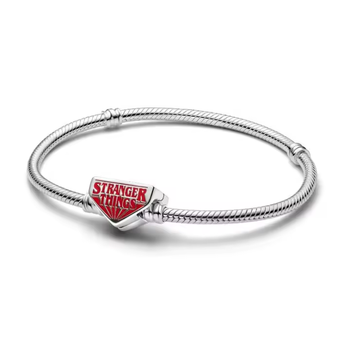 PANDORA Pulsera para mujer de Plata 925 Stranger Things 593572 C01, Viene con el embalaje de Caja de Giunte original. - 1