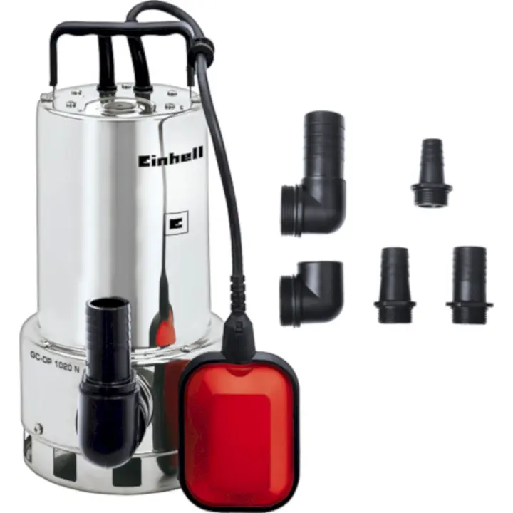 Bomba de aguas sucias GC-Dp1020N - 1000W en acero inoxidable. Einhell - 1