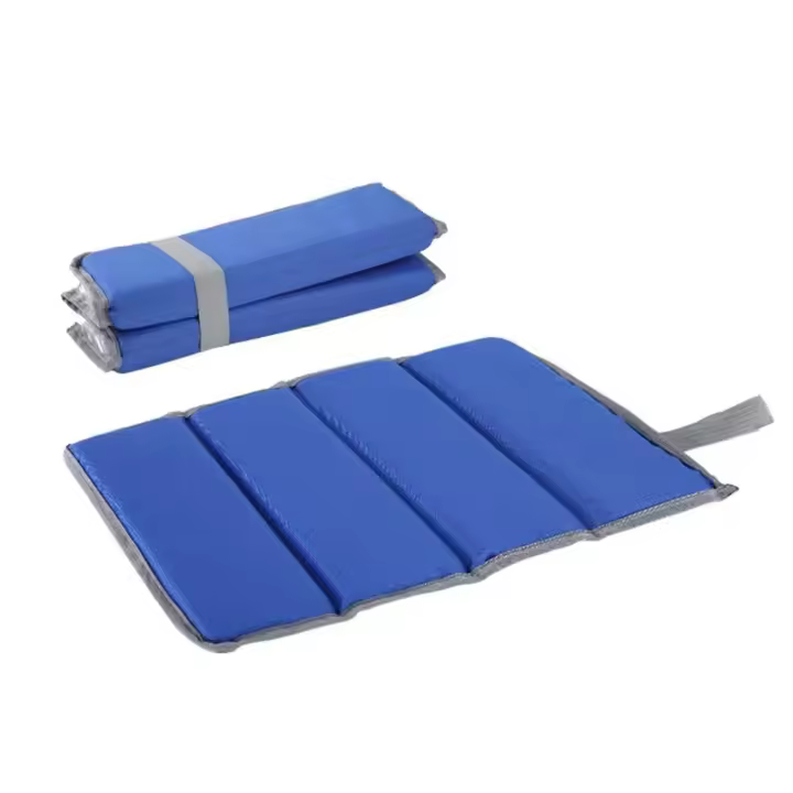 Almohadilla De Asiento Plegable De Poliéster Impermeable Y Antihumedad Cojín De Viaje Durable Para Camping Y Picnics - 1