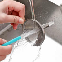 Cepillo De Limpieza Multifuncional Para Botellas De Algodón Y Botellas De Bebida Cepillo De Limpieza De Acero Inoxidable Para Limpieza De Tiras De Bebida Y Botellas De Alimentación - details 5