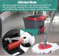 Conjunto de 4 Piezas de Accesorios de Engranaje de Escoba con Pedal de Fregona Fácil - Reemplazo Giratorio O-Cedar/Vileda Easywring Rinseclean - details 1