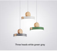 Lámpara Colgante Moderna LED Para Decoración De Hogar Y Sala De Estar Tres Tonos Iluminación Incluida Metal 220V Dimmer - details 12