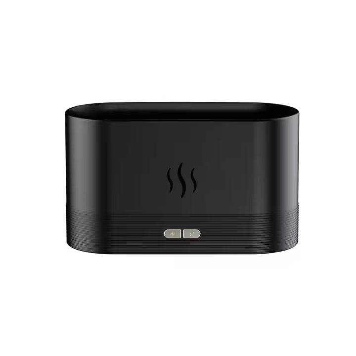Humidificador ultrasónico de Llama de simulación aceite esencial aromático portátil de 7 Colores para chimenea - 1