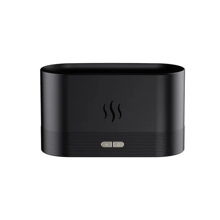 Humidificador ultrasónico de Llama de simulación aceite esencial aromático portátil de 7 Colores para chimenea - 1