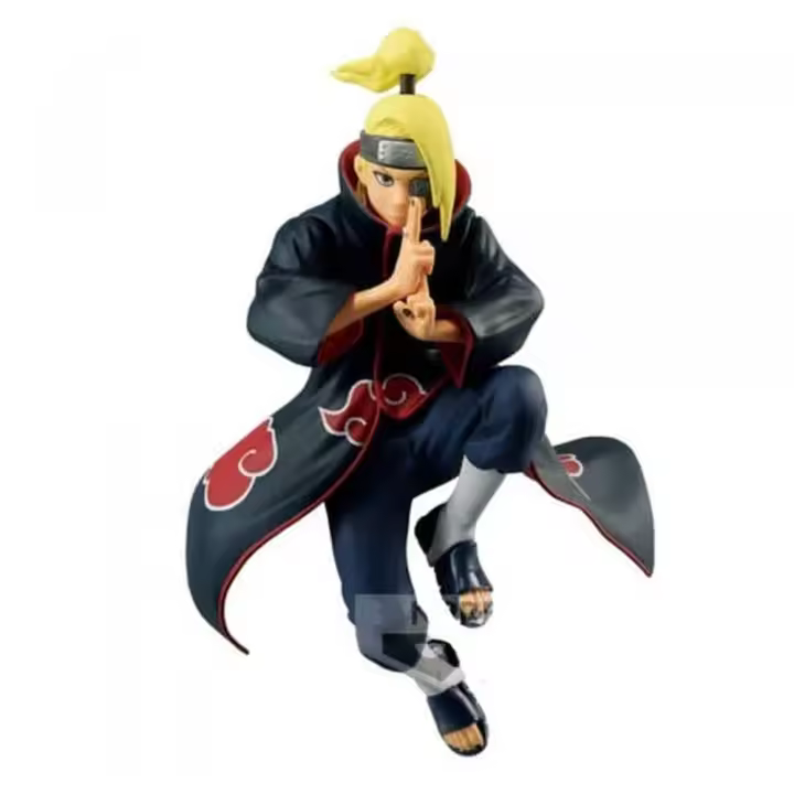 Figura banpresto naruto shippuden vibration stars deidara 13cm - 1