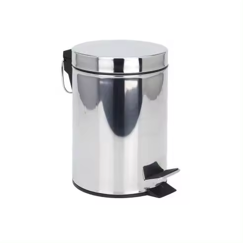 BASICS Papelera de Baño de Acero Inoxidable con Pedal 3L - BASICS - 01183 Papelera de baño Accesorios y Recambios Productos Limpieza Papeleras Limpieza - 1