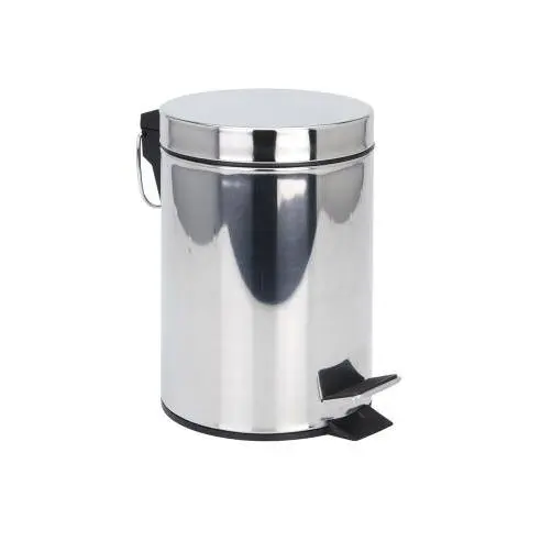 BASICS Papelera de Baño de Acero Inoxidable con Pedal 3L - BASICS - 01183 Papelera de baño Accesorios y Recambios Productos Limpieza Papeleras Limpieza - 1