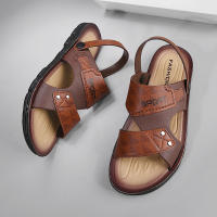 Sandalias De Verano Para Hombre Calzado Casual Cómodo Para Playa Zapatillas De Moda Plataforma Bajo Tacones Estilo Clásico - details 4