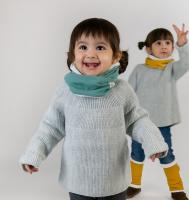Cuello Bandana Abubuu Warm Warm ideal porteo niños invierno - details 0