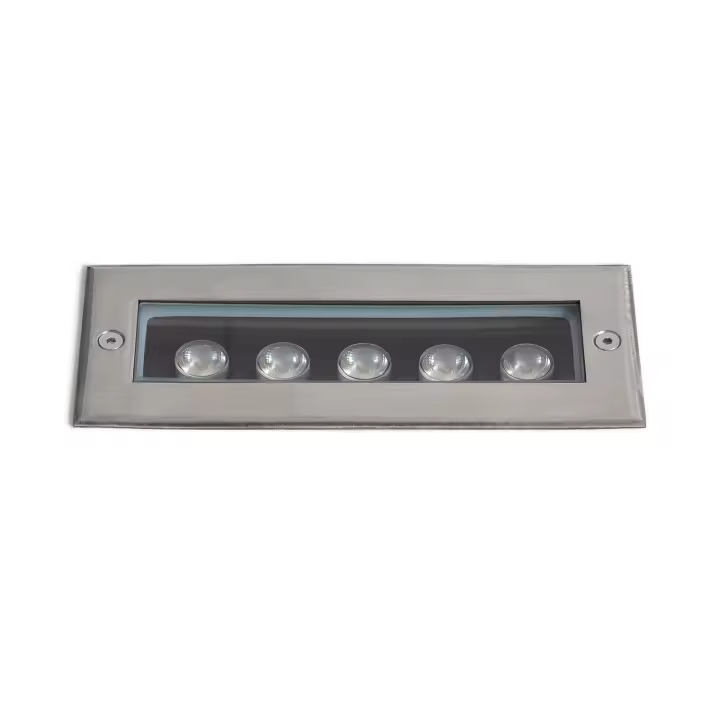 Ledkia Foco Exterior LED 5W Empotrable Suelo Rectangular Utopia 3000K Blanco Cálido - 1