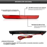 2Pcs Luz De Freno Trasera LED Para Dodge Challenger 2015-2021 Reflector OEM:68211188AA ABS/LED Rojo Funciona Como Luz De Fondo - details 1