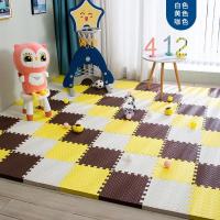 12pcs Juego De Puzzles Para Bebés Alfombra Interlocking De Esponja Tamaño 30x30x1cm Alfombra De Ejercicio Para Niños Suave Y Educativa - details 2