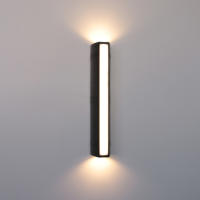 Lámpara De Pared Exterior 24W Impermeable Luz De Exterior Para Jardín Y Pasillo Decoración De Iluminación AC90-260V LED Incluida - details 4