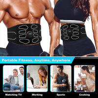 Cinturón De Tonificación Abdominal EMS Estimulación Muscular Eléctrica Portátil Masajeador De Fitness Moldeador De Cintura Para Adelgazamiento Y Modelado - details 3