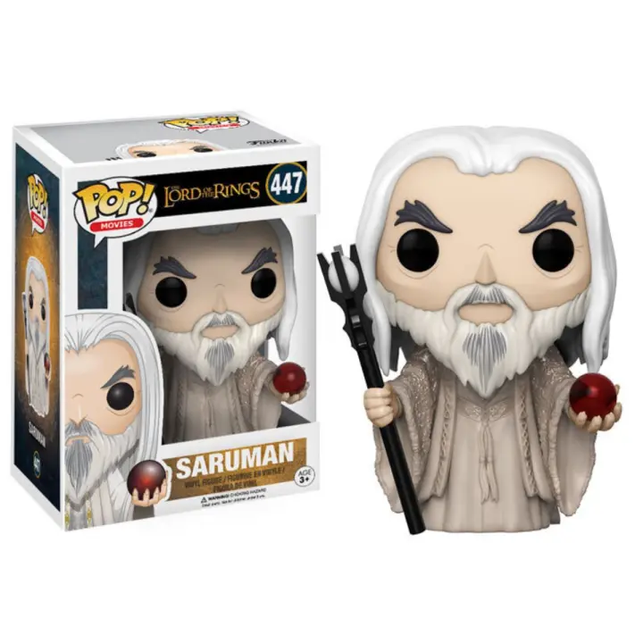 FUNKO POP! EL SEÑOR DE LOS ANILLOS - SARUMAN, 13555, Nº447, PRODUCTO CON LICENCIA OFICIAL - 1