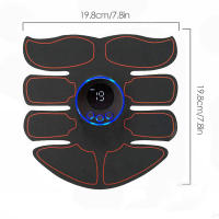 Estimulador De Músculos Abdominales USB Recargable Para Ejercicio De Brazos Fitness ABS Instrumento De Entrenamiento Muscular Para Hombres En Casa - details 7