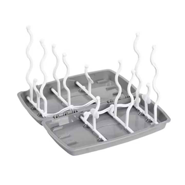 Babyono Escurridor de biberones plegable Grey Babyono - 1