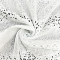 1Pc Cortina Corta De Pelo Bohemio Europeo Con Borde Tejido Blanco Para Cocina Con Bolsillo Para Rodillo Decoración De Armario - details 0