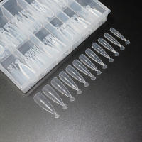 120pcs/box Tiras De Extensión De Uñas Acrílicas Completo Falso Nariz De Building Gel Herramientas De Arte De Uñas Forma Dual Moldes De Extensión De Uñas - details 0