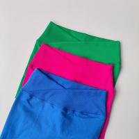 Shorts De Yoga Para Mujer Cintura Alta Sin Costuras Corrida Fitness Push up Levantamiento De Glúteos Sport Shorts De Gimnasio - details 12