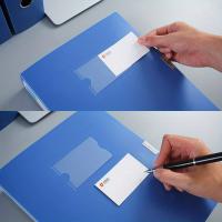 Organizador De Escritorio Todoterreno 1 Pieza Planificador De Estudios En Hogar Organizador Y Sistema De Carpetas Para Archivar Trabajo Escolar Importante Color Azul A4 Material Plástico - details 5