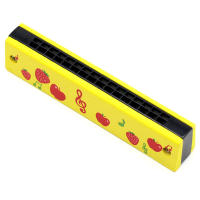Harmonica De Madera Con 16 Orificios Juguete Educativo Para Niños Instrumento Musical Ligero Accesorios De Harmonicas - details 4