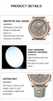 Reloj De Cuarzo Para Hombre POEDAGAR Lujo Chronógrafo Impermeable Con Fecha En Cuero Estilo Casual Reloj Deportivo Para Hombres - details 10